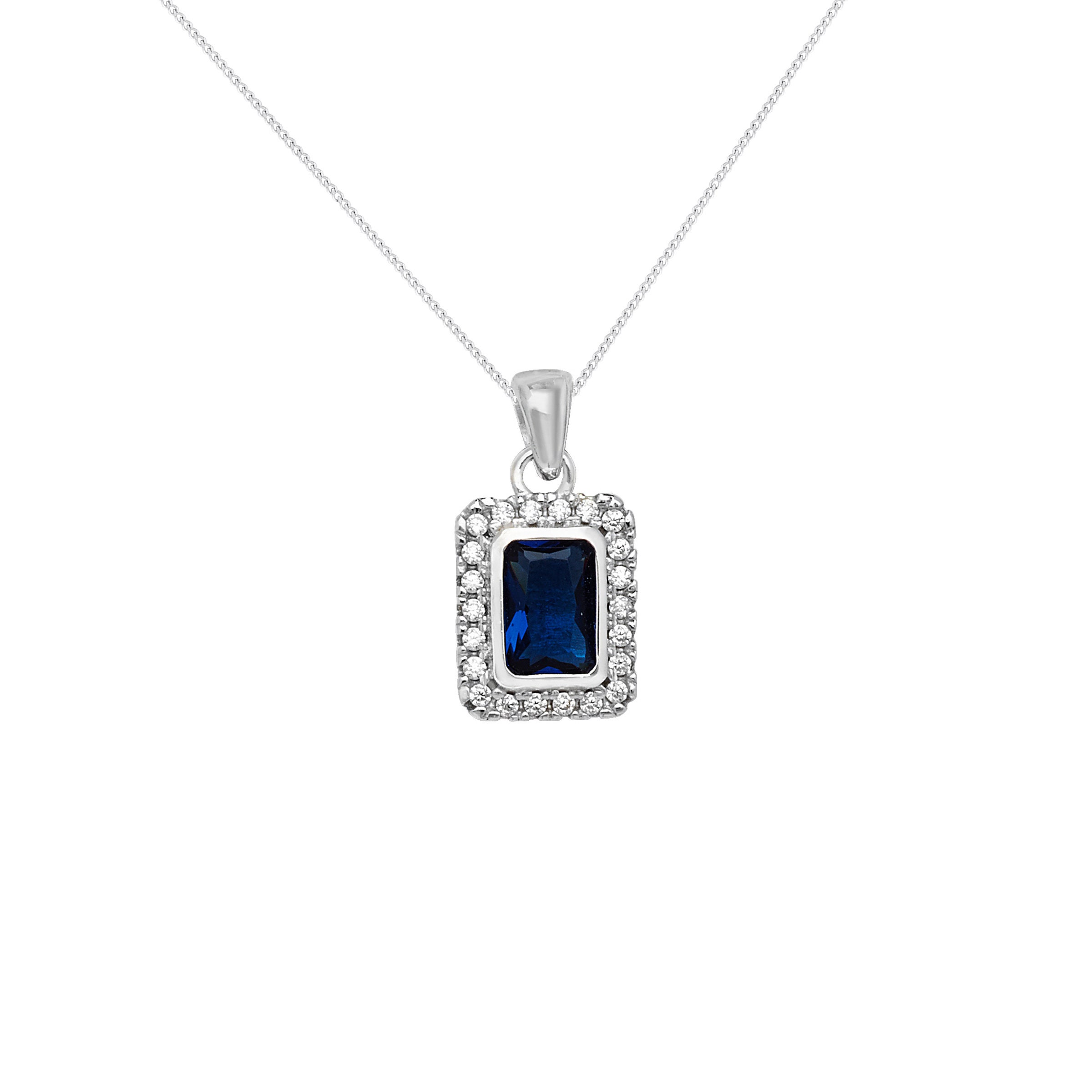 Collana Donna OROVI Argento 925 Vero Con Zircone Cubico – Ciondolo Rotondo Fatto A Mano In Scatola Regalo - 2