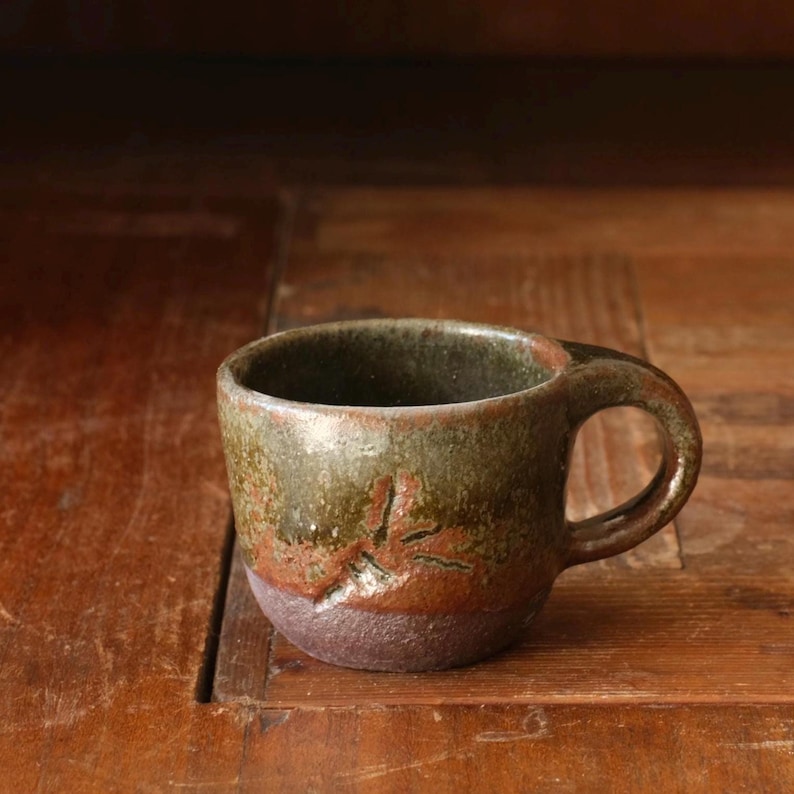 Cup Handmade Eddie Mavracic Green Small - Alperstein Designs main image 1