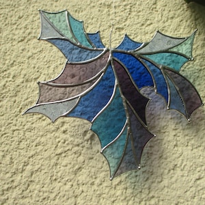 Ahornblatt aus Glas