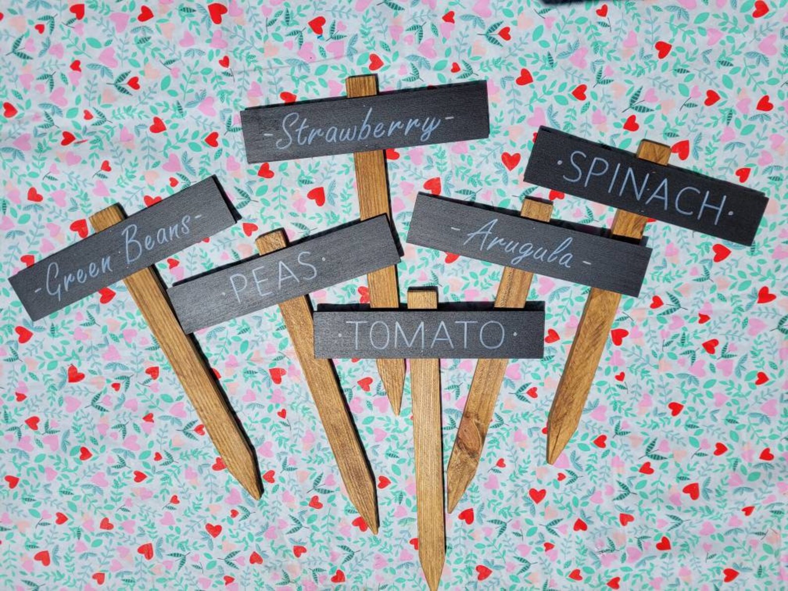 Large Veggie Garden Signs / Large Plant Markers for Garden / Etsy