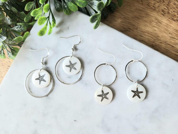 Starfish Dangle Earrings