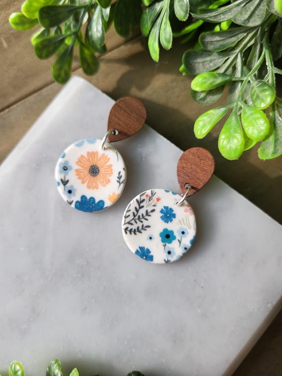 Small Blue Floral
