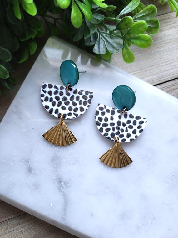 Bold Modern Colorful Earrings