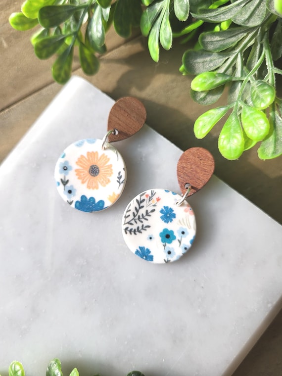 Small Blue Floral