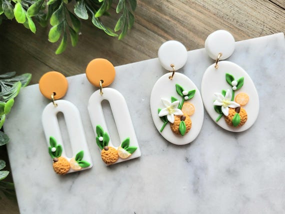 Fun Fruit Dangle Earrings