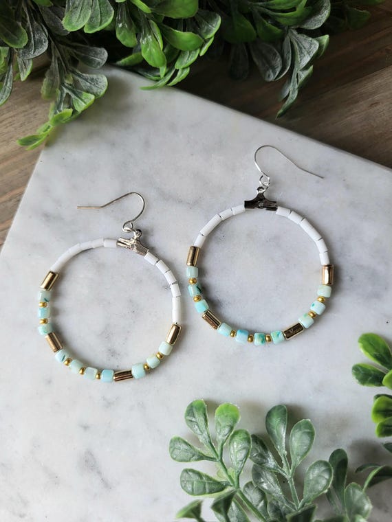 Beaded Dangle Earrings