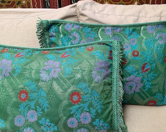 Set of two vintage Moroccan cushion covers