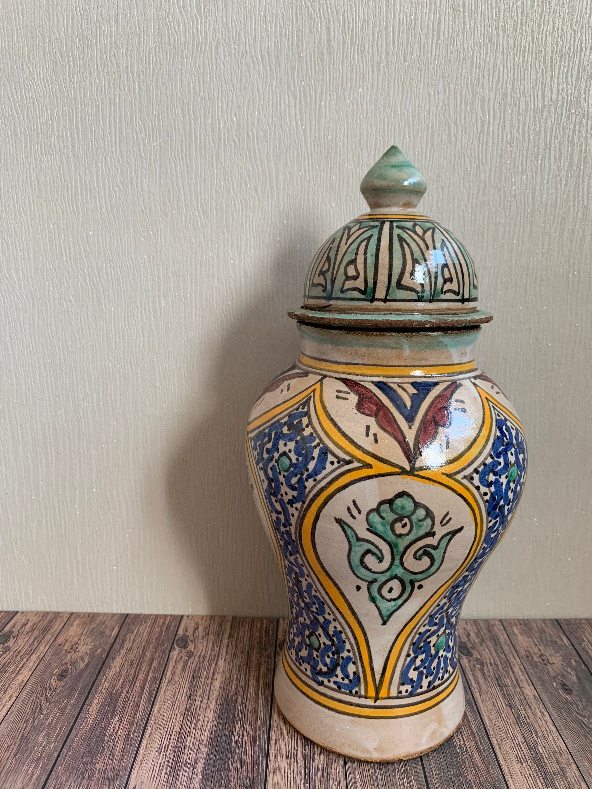 Vase/Urne en Céramique de Fès | Maroc