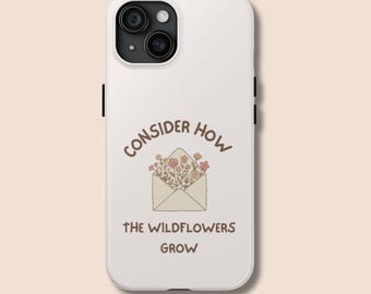 Wildflower Scripture Phone Case | Durable Protective Cover