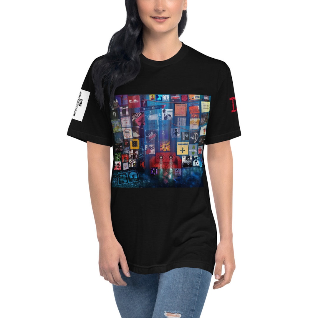 Short sleeved Soft T shirt Depeche mode 40 Years Etsy