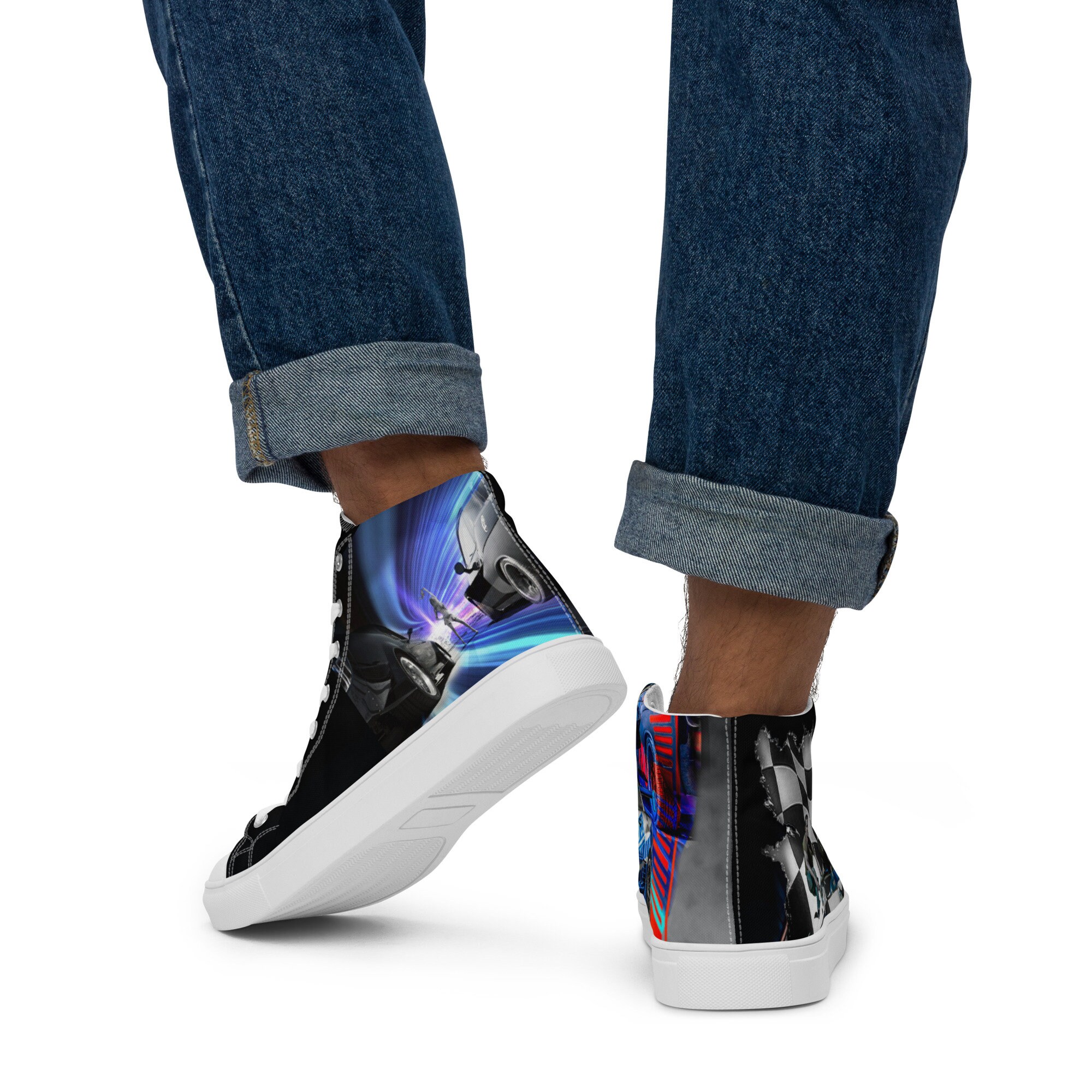Second Spring | Men's High Top Canvas Shoes main image 0