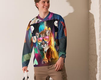 Recycled hockey fan jersey