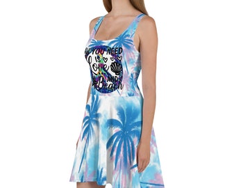 Beach Skater-Kleid