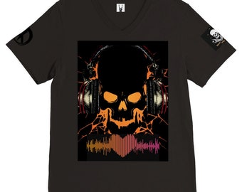 Rock Premium Unisex V-Neck T-shirt