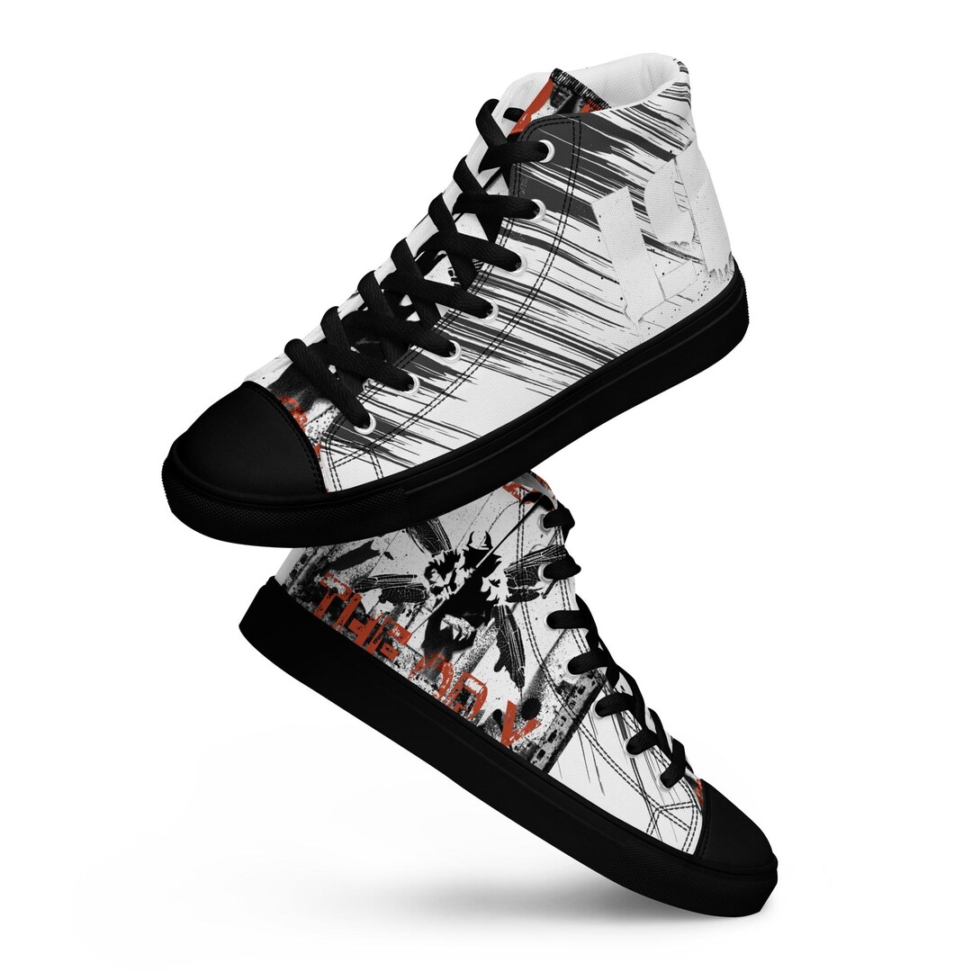 Fusion Men's High Top Canvas Shoes