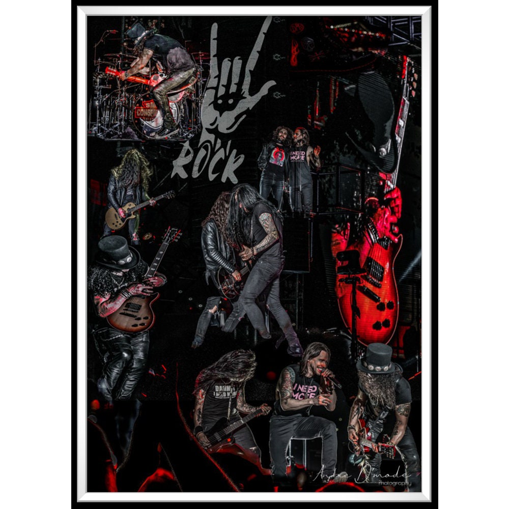 Slash feat Kennedy Miles and The Conspirators Living The Dream Tour Live  Album Cover Sticker