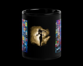 Black Glossy Mug
