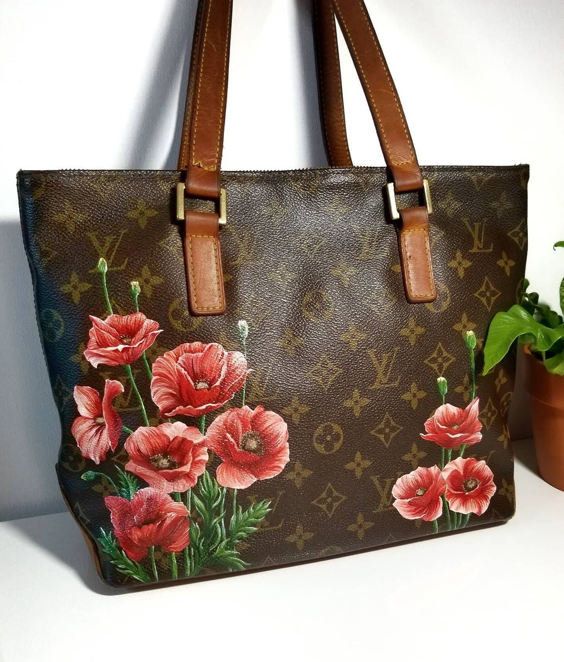 Customer Provides a Bag Custom Handpainted Bag Customize - Etsy