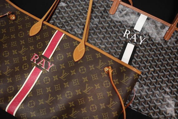 Personalized Hand Painting handbag Monogrammed Designer Bag Custom Painting On Bag Monogrammed Hand painted Customer Provides A Bag