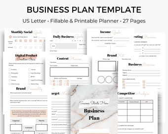 Business Plan Template Etsy