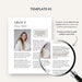About Me Template About Me Page Canva Business Template Meet the Team ...