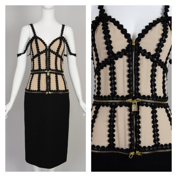 Alexander McQueen Zip Around Corset Dress