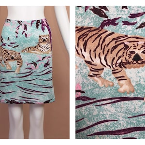 Tsumori Chisato Tigers by the Water Skirt (S)