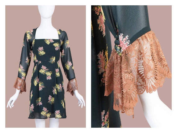 Lolita Lempicka Vintage Babydoll Floral Dress