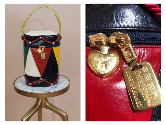 Vintage moschino redwall bag new arrivals