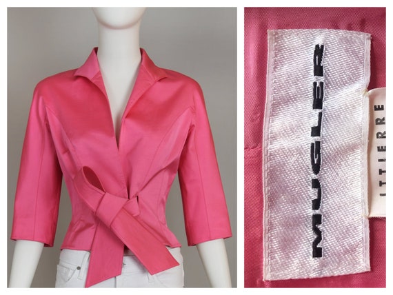 Thierry Mugler Bubblegum Pink Vintage Top