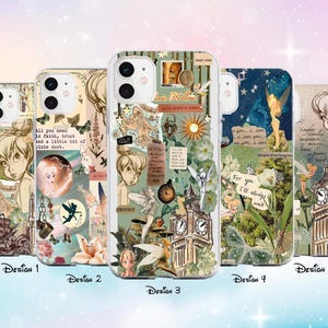 Tinker Bell Peter Pan iPhone 14 15 16 Pro Max Case iPhone 13 12 Mini x Case for Samsung S24 Plus S23 S22 Ultra FE case Google Pixel case