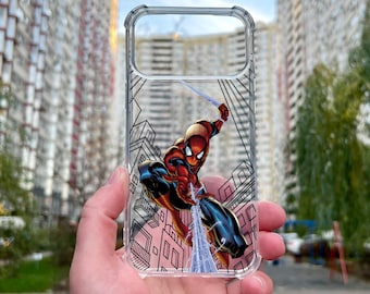 SpiderMan Phone Case: for iPhone 17/16/15, Google Pixel & for Samsung