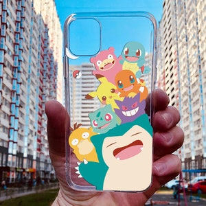 Pocket Monster Phone Case: Clear Slim Design for iPhone, for Samsung, Google Pixel