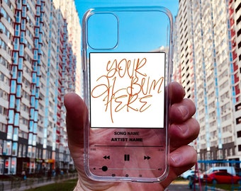 Music Player Song Cover fit for iPhone 12 Pro Max 11 Xs Max Xs Xr 8 7 6 Plus case Pixel 3 4XL Custom Music Plaque Phone Case for Samsung