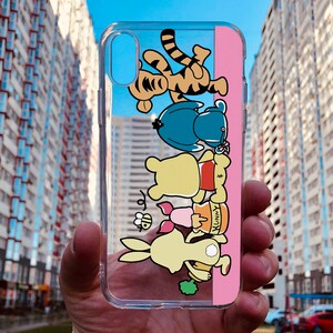 くまのプーさんと仲間たちのスマホケース：スリムな保護カバー 画像 3