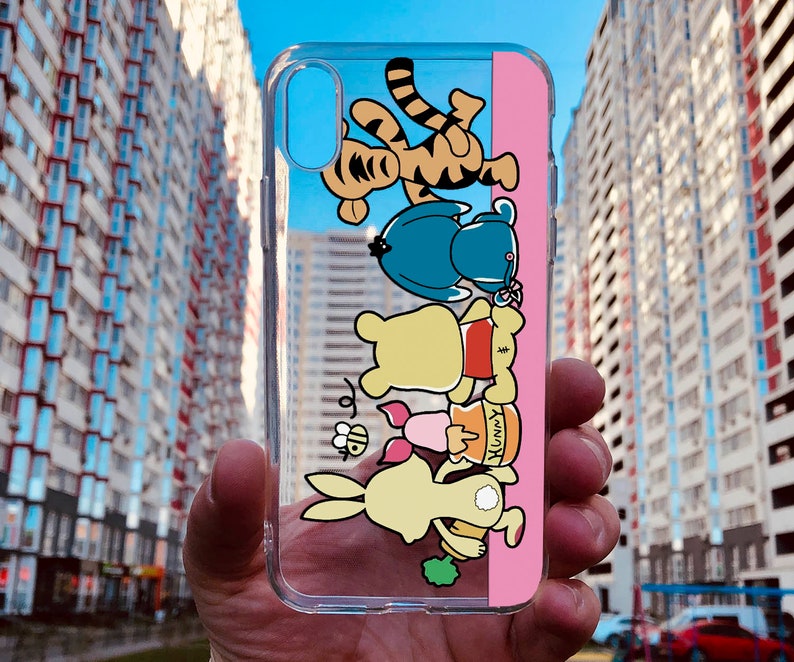 くまのプーさんと仲間たちのスマホケース：スリムな保護カバー 画像 3