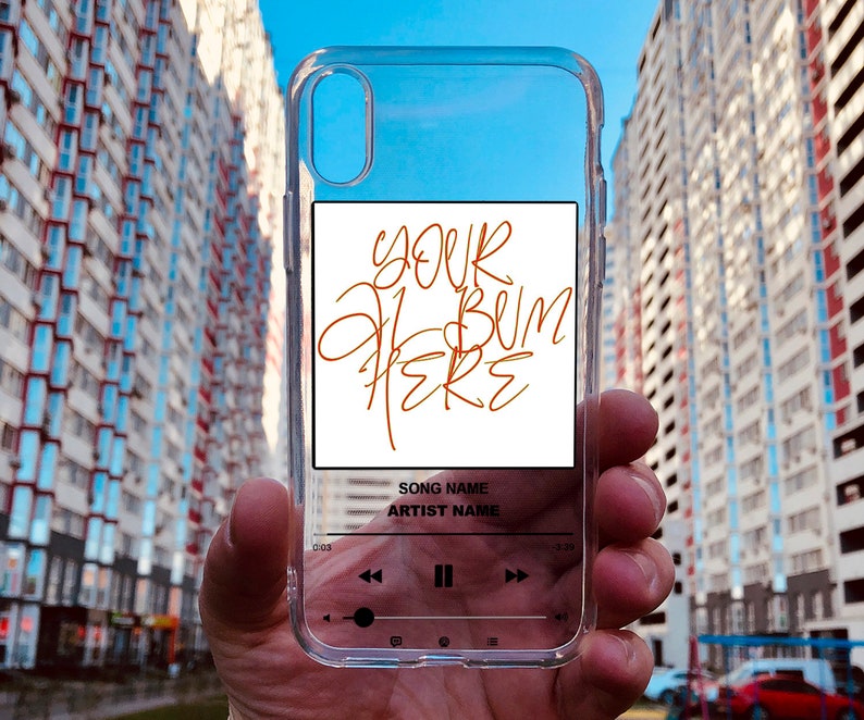 Music Player Song Cover fit for iPhone 12 Pro Max 11 Xs Max Xs Xr 8 7 6 Plus case Pixel 3 4XL Custom Music Plaque Phone Case for Samsung