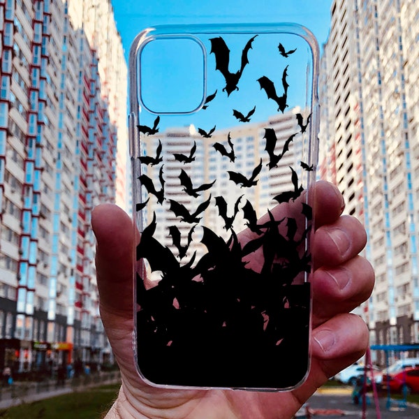 bat halloween case iPhone 15 Pro Max case iPhone 11 Pro collage iPhone x xr xs max Samsung S8 S9 S10e Note 20 Pixel 2xl 4xl Galaxy S10 S20