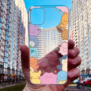 Custodia Pocket Monster per iPhone 15 Pro Max 14 13 mini 12 16 x 7 Plus Custodia Google Pixel 8 7 6 per Samsung S23 S22 S21 ultra plus