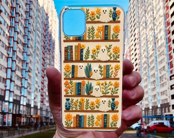 Book Library Shelf Phone Case: iPhone, for Samsung, Google Pixel