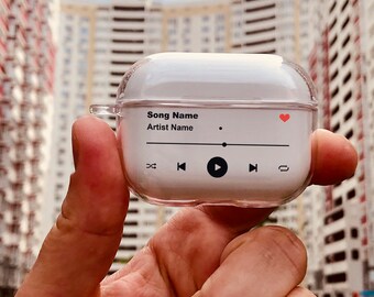Custom Music Plaque Airpod Case: Personalized Song Code