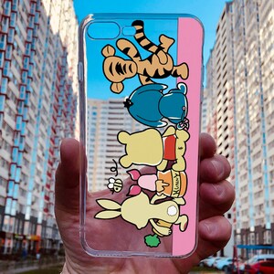 くまのプーさんと仲間たちのスマホケース：スリムな保護カバー 画像 2