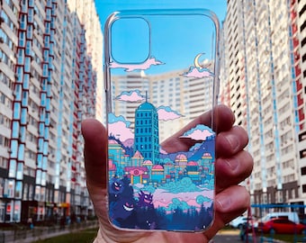 Japanese aesthetics iPhone 17/16/15 Case, Anime Inspired Design
