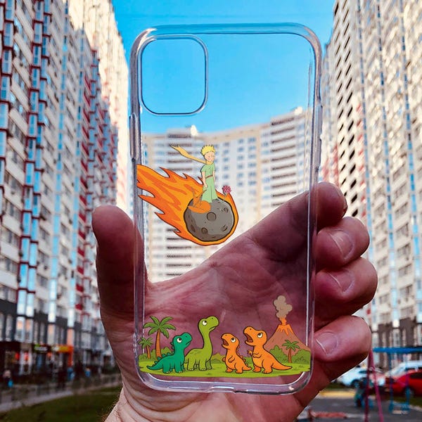 Funda de El Principito para iPhone 17/16/15, Google Pixel y Samsung