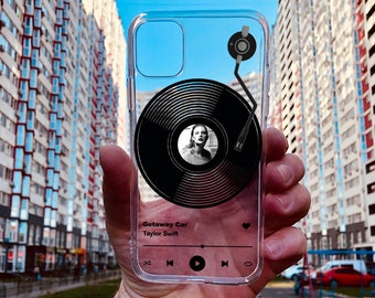Custom Album Music Plaque Phone Case: iPhone 17/16/15 for Samsung