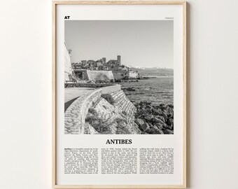 1910 Antibes France French Côte d/'Azur Travel Advertisement Art Print