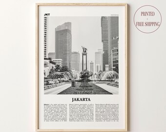 Jakarta Poster Etsy