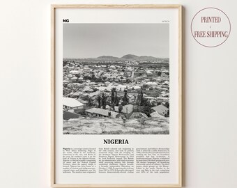 Nigeria Wall Art Etsy