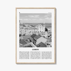 Lisbon Print Black and White No 2, Lisbon Wall Art, Lisbon Poster, Lisbon Photo, Lisbon Wall Decor, Portugal, Lisboa, Portuguesa, Europe