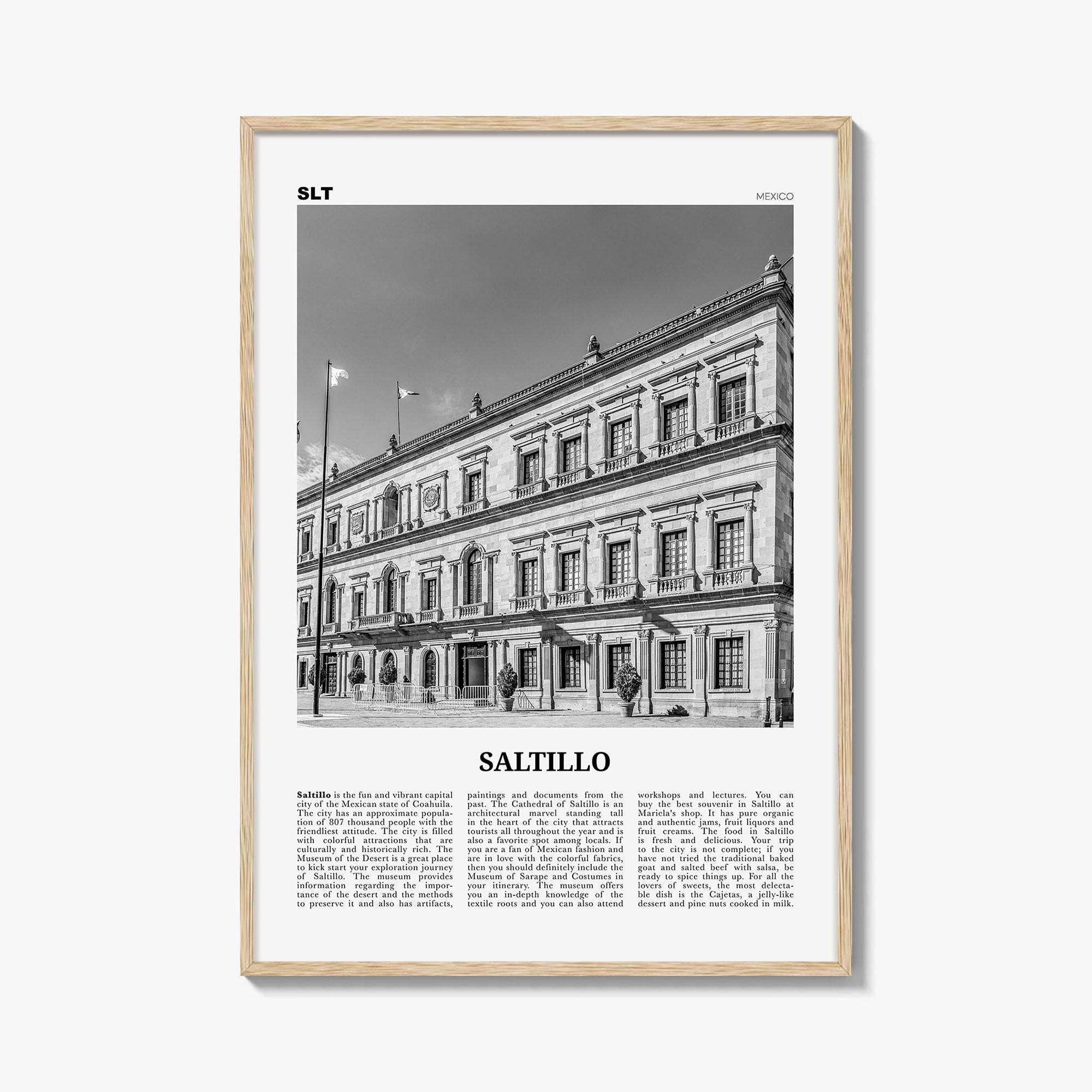 Saltillo Print Black and White, Saltillo Wall Art, Saltillo Poster, Saltillo Photo, Saltillo Wall Décor, Mexico